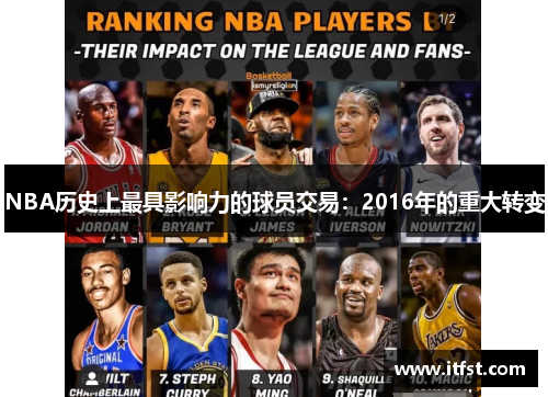 NBA历史上最具影响力的球员交易：2016年的重大转变